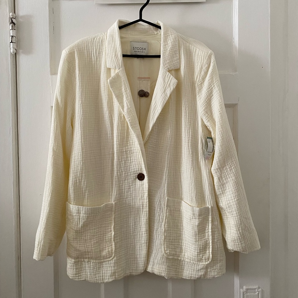 White coton jacket